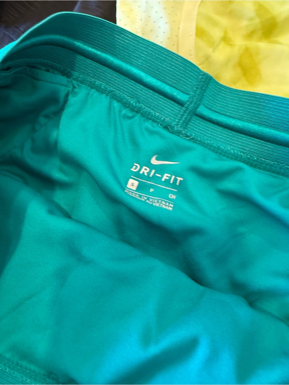 *Bundle of 3* Nike Women's Running Shorts - Black, Teal, Neon Yellow | Sz Small - Picture 8 of 16